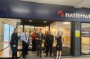 MP Edward Timpson visits the new Nationwide branch in Winsford