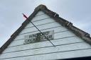 An arrow was shot into Winsford Cricket Club's clubhouse