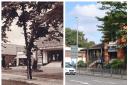 Toft Road in Knutsford in the 1930s and in 2011
