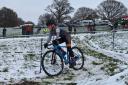 Tommy and Jack Bowman at the North of England Cyclocross Championships