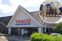 Police have charged two men after a haul of alcohol was seized following an attempted shoplifting offence at Tesco in Northwich