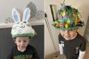 Jacob Hulse and Thierry Withnell made cracking Easter bonnets last year