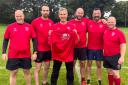 The Ilkley RFC Under 9 coaching team get behind their chosen charity - The Principle Trust