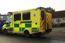 Ambulances were called to the scene this morning