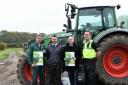 From left, Farmer Antony Millington, Det Insp Adam Alexander, PCC David Keane and Chf Insp Simon Meegan launch Cheshire’s rural and wildlife policing strategy on a farm at Rostherne