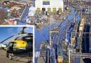 Network Rail helicopter reveals Storm Christoph’s impact on railway in Cheshire