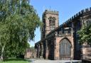 St Helen's Church - the oldest building in Northwich - from the outside