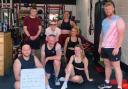Some of the team of Tough Mudder entrants from Namix Performance Centre