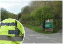 The robbery happened on an 'unofficial 'cycle route through the forest