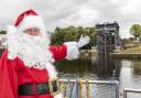 Santa is inviting visitors to join him and his elves at the Anderton Boat Lift this December