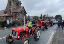 A big tractor run  from Northwich to Warrington  attracted hundreds of spectators