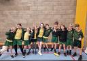 Antrobus St Mark’s C of E Primary School children celebrate their sportshall athletics success