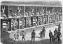 A picture of Coldbath Fields Prison House of Correction in London by an unknown artist