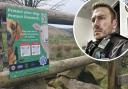 Cheshire Police sergeant Rob Simpson has urged dog walkers to take more care around livestock