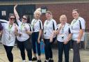 The hospital's staff and patients took part in a sports day to raise awareness about mental health