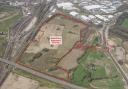 The Basford East Employment Park site at Crewe