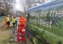 United Utilities have confirmed that works near Delamere have begun