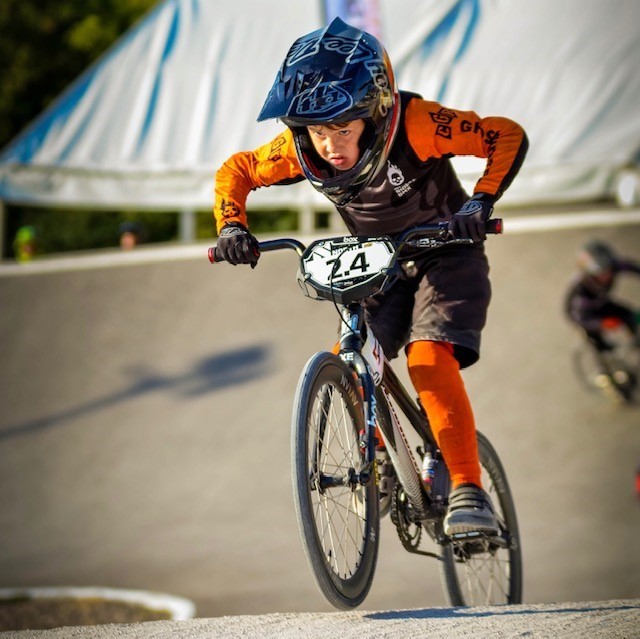 Jack on his BMX in action - Picture: Suzanne Mchugh/BMX Widow Photography