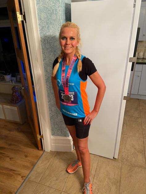 Councillor's marathon effort to raise money for cancer charity 