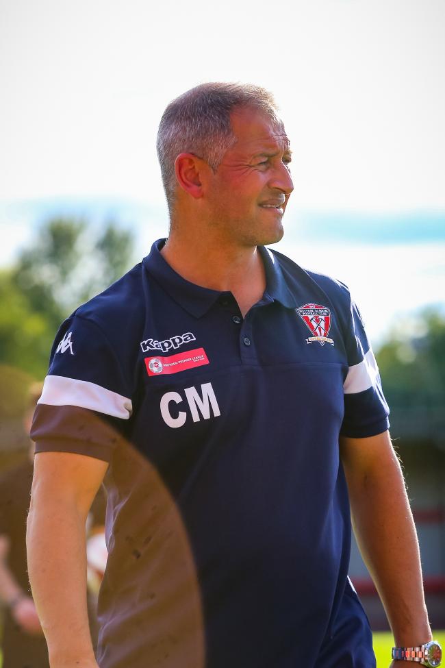 Witton Albion manager Carl Macauley. Picture by Karl Brooks Photography