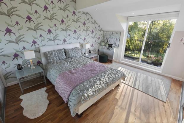 Northwich Guardian: This four bedroom home in Plumley has stunning countryside views