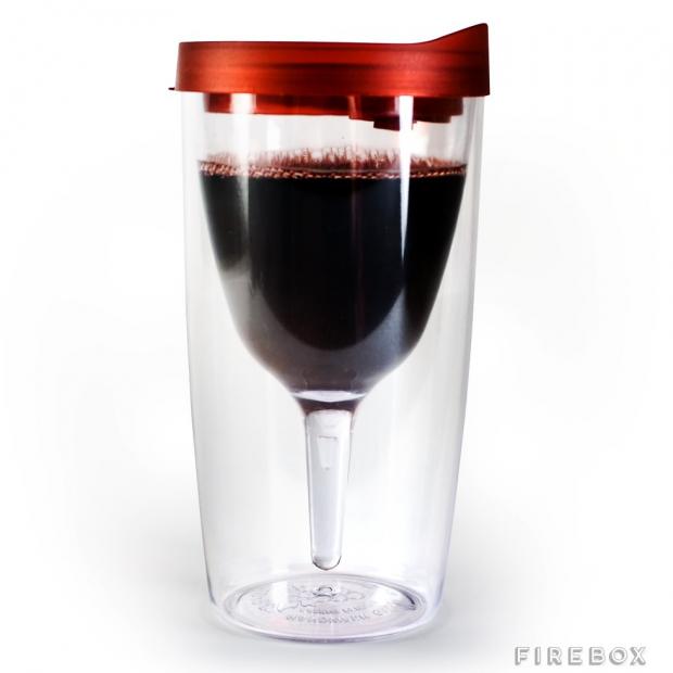 Northwich Guardian: Vindo2go portable wine glass. Credit: Firebox