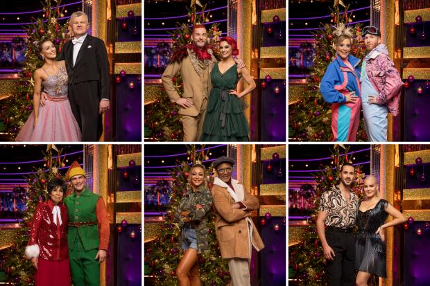 Northwich Guardian: Strictly Come Dancing Christmas special line up. Credit: BBC/PA
