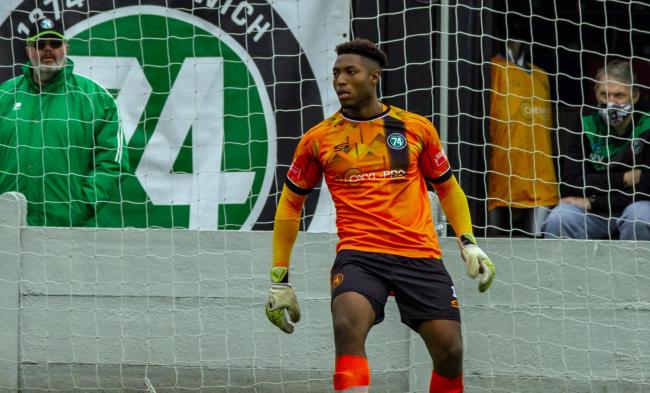 Tony Aghayere's three penalty shoot-out saves were in vain. Picture: Dan Neilson
