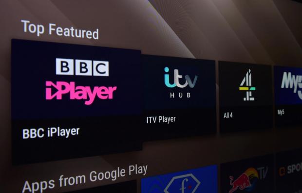 Northwich Guardian: BBC iPlayer, ITV Hub, All 4, My 5 streaming apps on Smart TV. Credit: PA