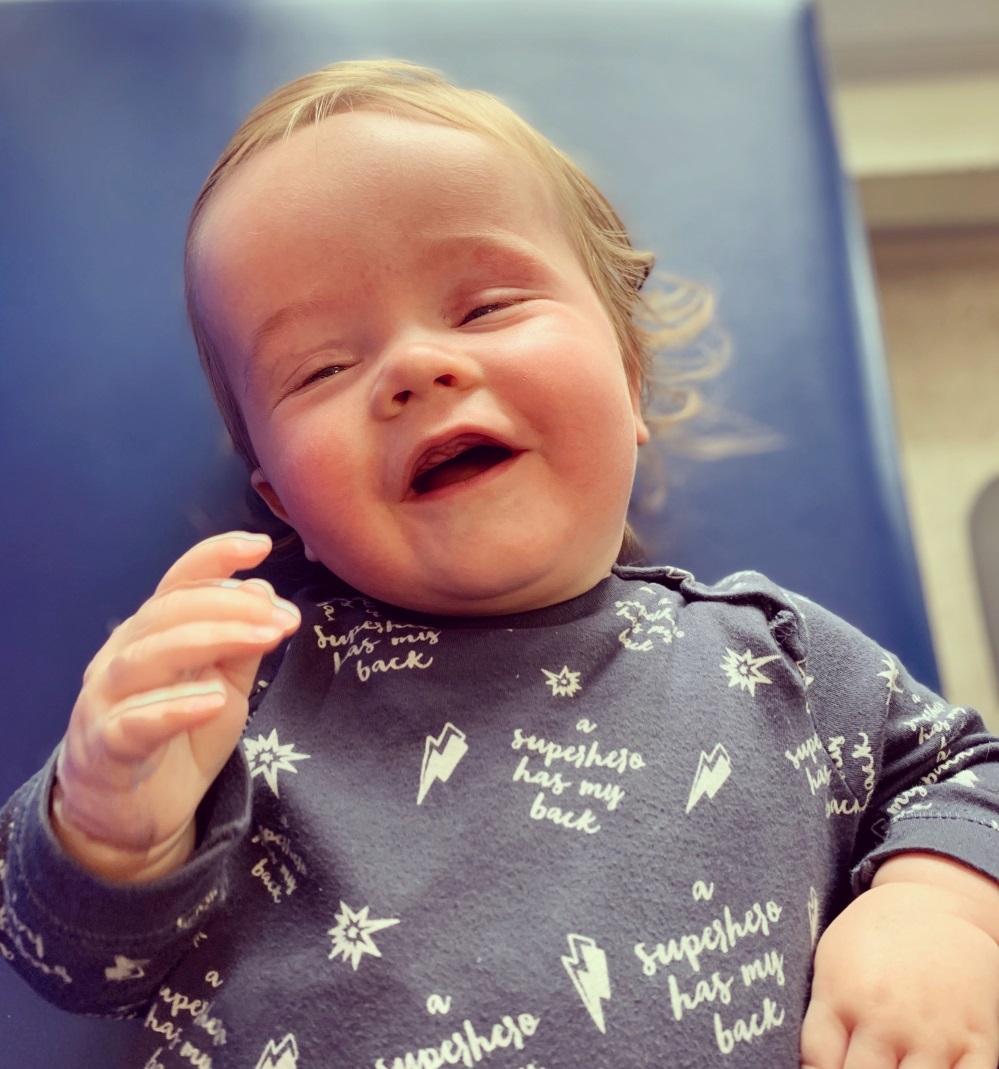 Joseph was born with a bleed on the brain causing hydrocephalus