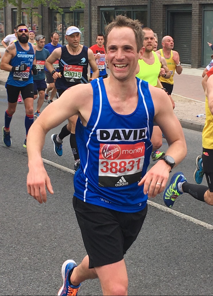 David Knowles hopes to run the London Marathon again to thank surgeons for saving his sons life