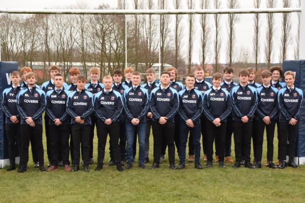 Northwich Guardian: Winnington Park senior colts looking smart in their new Coveris Winsford tops