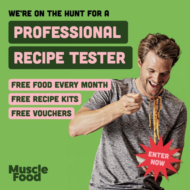 Northwich Guardian: Professional Recipe Taster. Credit: MuscleFood