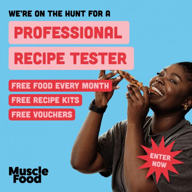 Northwich Guardian: MuscleFood is hiring a professional recipe tester. Credit: MuscleFood