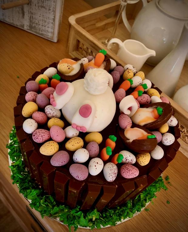 Northwich Guardian: The winning Easter cake