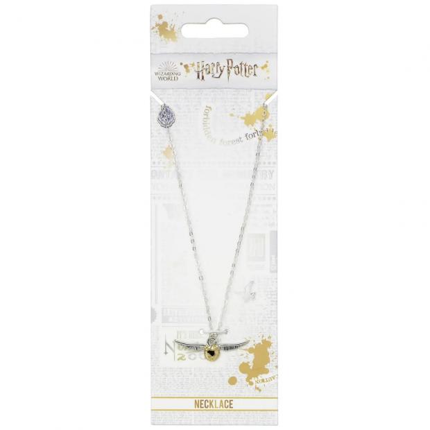 Northwich Guardian: Harry Potter Golden Snitch Necklace (IWOOT)