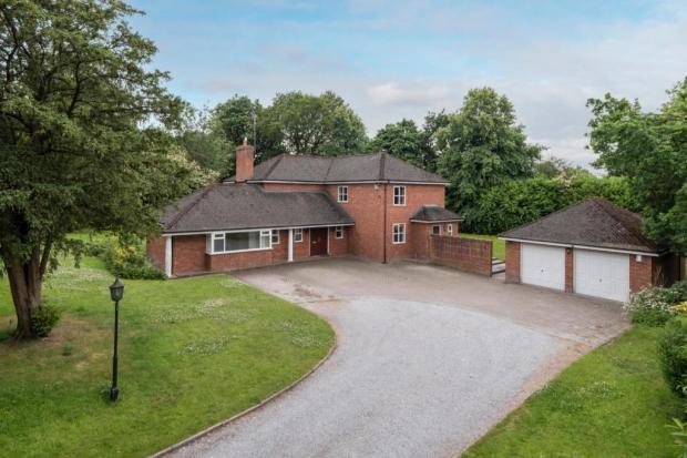 This is currently the most expensive house on the market in Northwich - Photo: RightMove/Hinchliffe Holmes