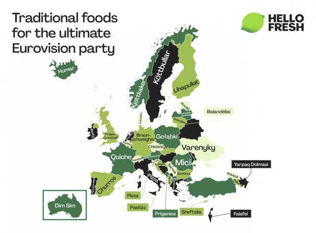 Northwich Guardian: Traditional European foods by country from HelloFresh. Credit: HelloFresh