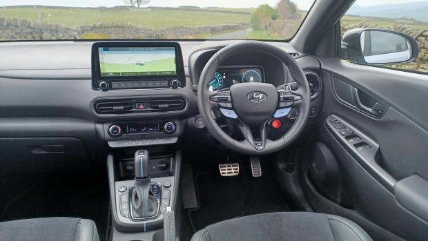 Northwich Guardian: The Kona N's sporty interior is also appealing 