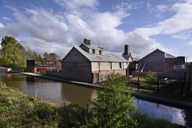 Northwich Guardian: Lion Salt Works Museum, located next to the Trent & Mersey Canal