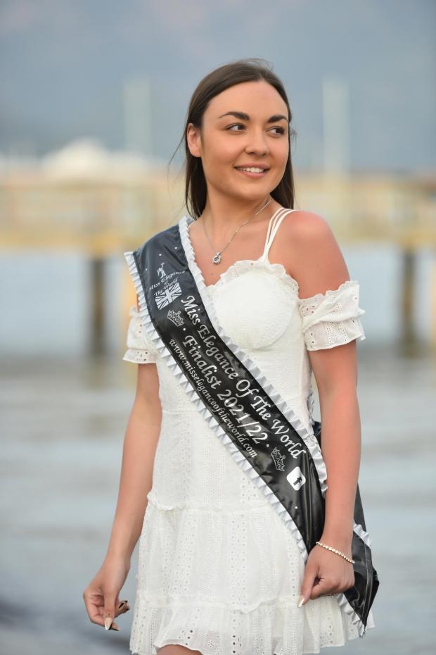 Northwich Guardian: Sophie Barker will represent Cheshire in the final of Miss Elegance of the World