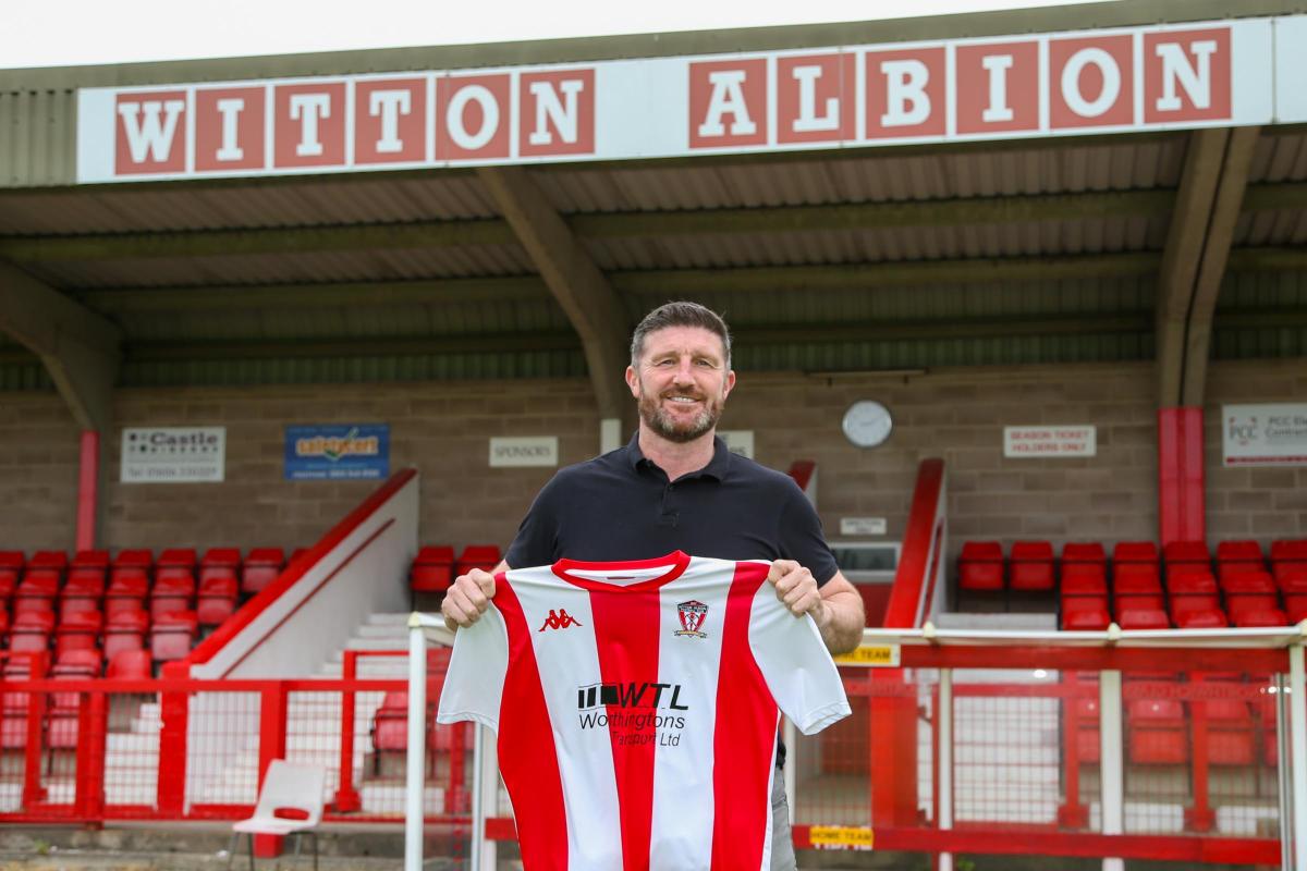 New Witton Albion boss Jon Macken. Picture by Karl Brooks Photography