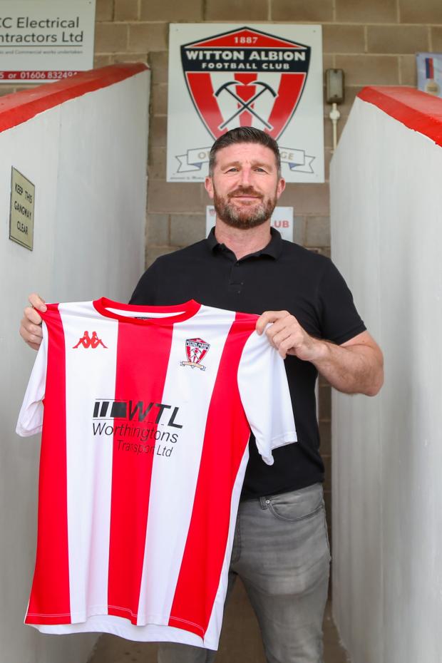 Northwich Guardian: Jon Macken arrives to take up his new role as manager of Witton Albion. Picture: Karl Brooks Photography