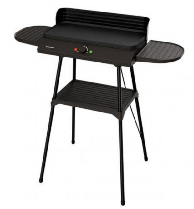 Northwich Guardian: Silvercrest Electric Tabletop & Free-Standing Barbecue (Lidl)