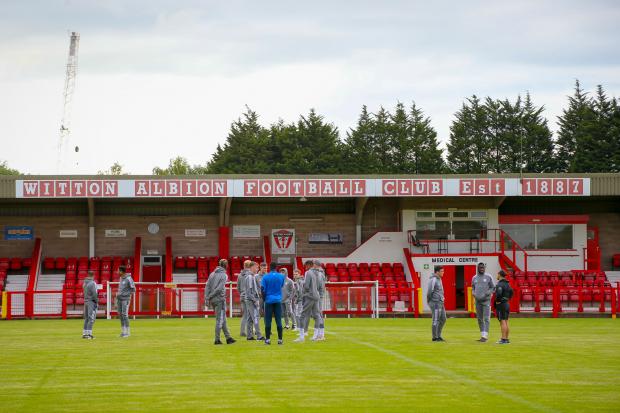 The U Lock It Stadium, home of Witton Albion. Picture: Karl Brooks Photography