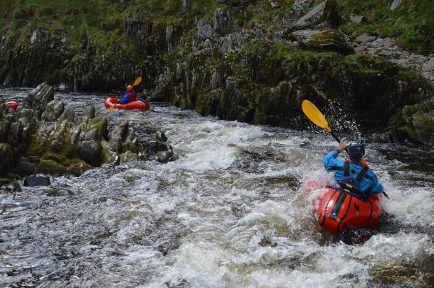 Northwich Guardian: White Water Rafting and Cliff Jumping in the Scottish Highlands. Credit: Tripadvisor
