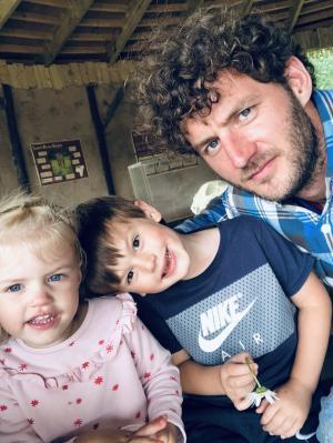 Northwich Guardian: Thomas with Arlo and Orla