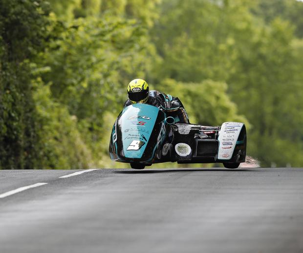 Northwich Guardian: Peter Founds in TT action. Picture: Pete Farthing/Protec Images