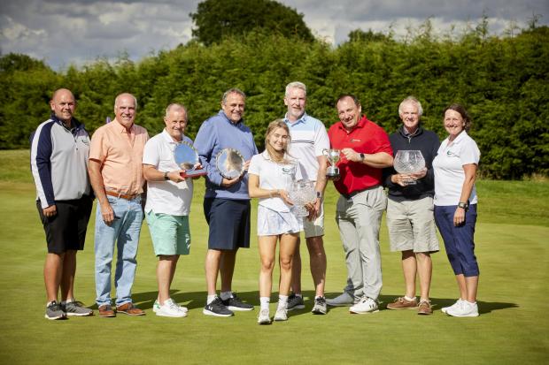 Northwich Guardian: High Legh Golf Club Captains Day Trophy winners