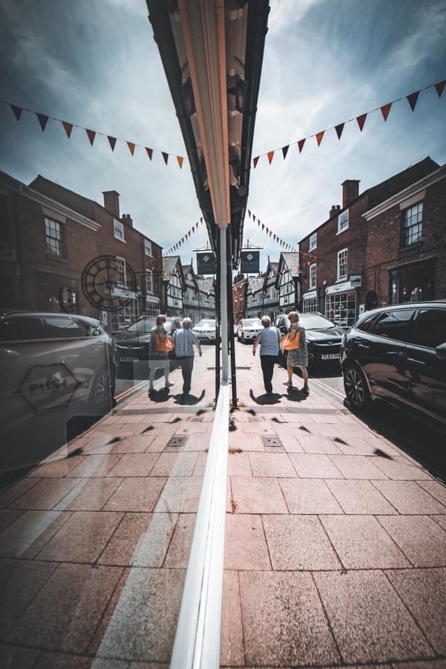 Reflection on King Street by Charlie Norbury